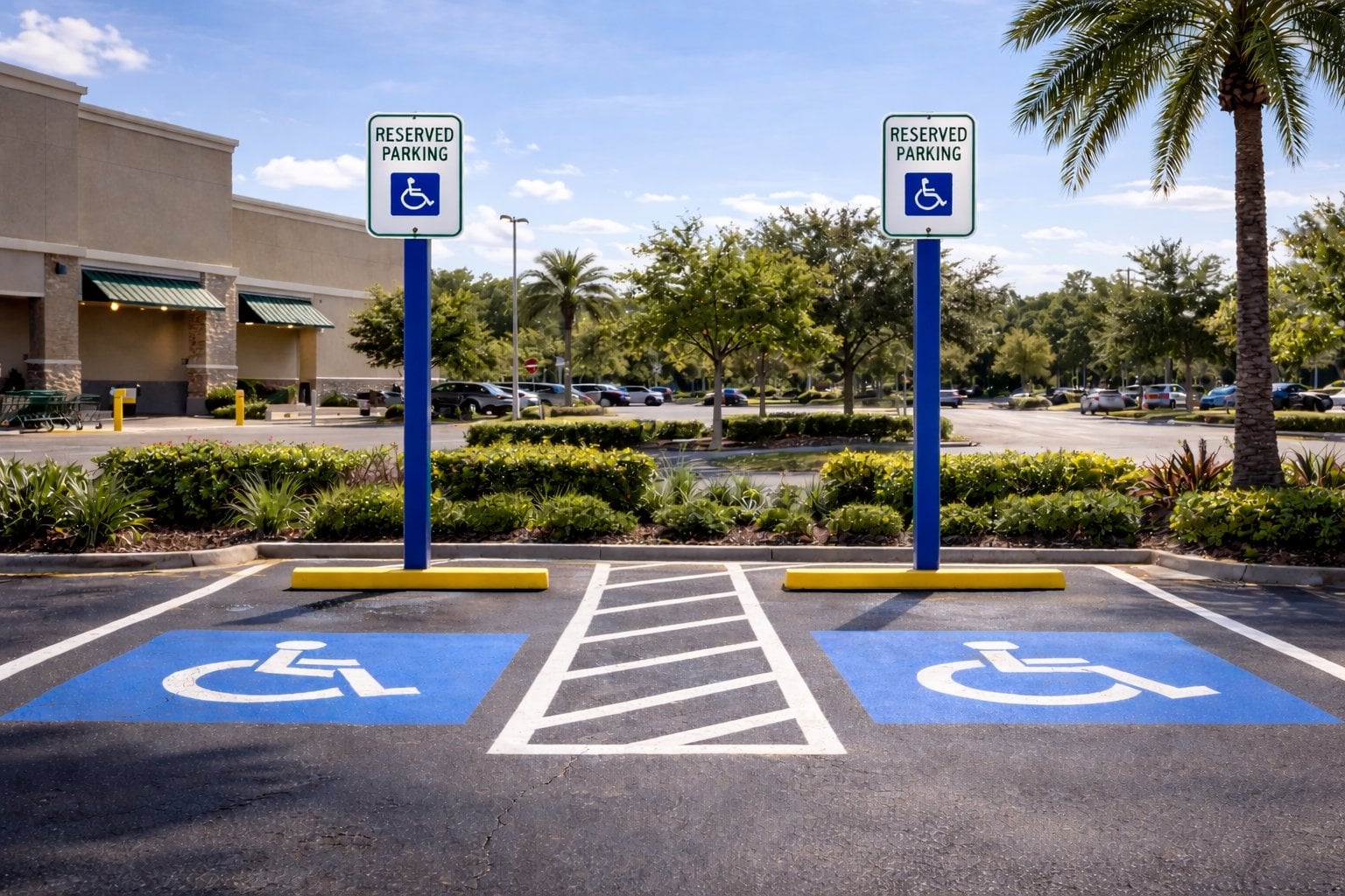 Professional Parking Lot Signs services in South Florida